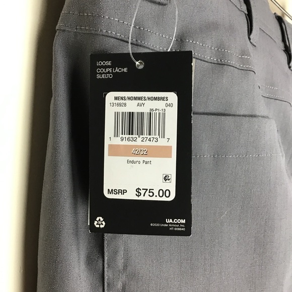 NWT Under Armour Storm Endoro mens long pants 42 waist - Picture 8 of 13